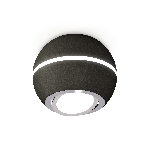Светильник Ambrella Light XS1102021 SBK/PSL черный песок/серебро полированное MR16 GU5.3 LED 3W 4200K (C1102, N7003), фото4