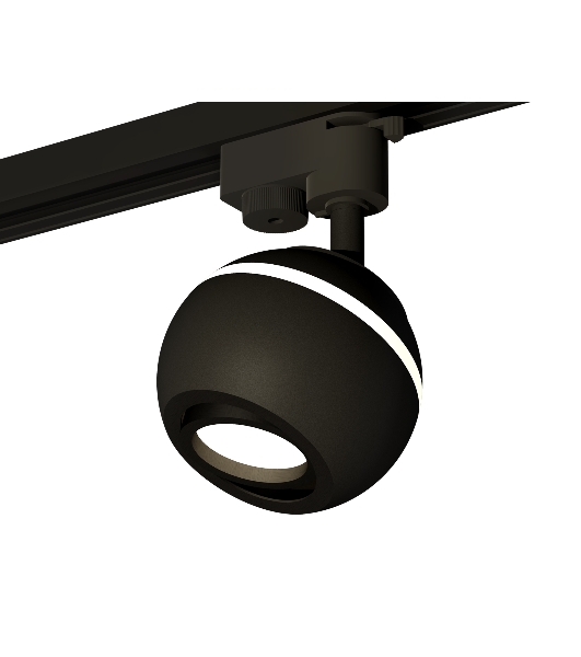 Светильник Ambrella light XT1102021 SBK/PBK черный песок/черный полированный MR16 GU5.3 LED 3W 4200K (A2521, C1102, N7002)