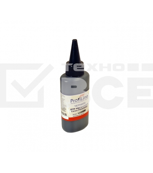Чернила PL-PGI-425/525 для принтеров Canon iP4820/ iP4840/ iP4850/ iP4870/ MG6120/ MG6140/ MG6150/ MG6170/ MG8120/ MG8140/ MG8150/ MG8170 Black водные 100 мл ProfiLine