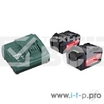 Набор аккумуляторов Metabo в + ЗУ 2 акк 4.0Ач 18В+ЗУ ASC 30-36, фото2
