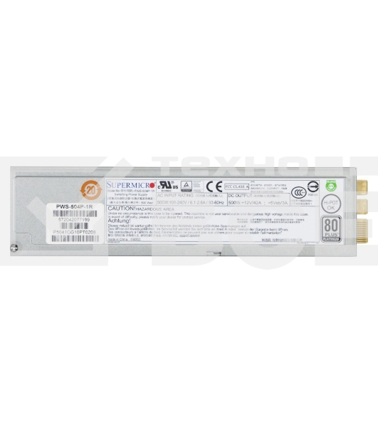 Серверный блок питания  SuperMicro PWS-504P-1R 500W