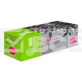 Картридж лазерный Cactus CS-TK5140M пурпурный (5000 стр.) для Kyocera Mita M6030cdn/M6530cdn/P6130cdn Ecosys