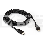Кабель HDMI Exegate EX287724RUS EX-CC-HDMI2-3.0F (19M/19M, v2.0, 3м, 4K UHD, Ethernet, ферритовые кольца, позолоченные контакты), фото 1