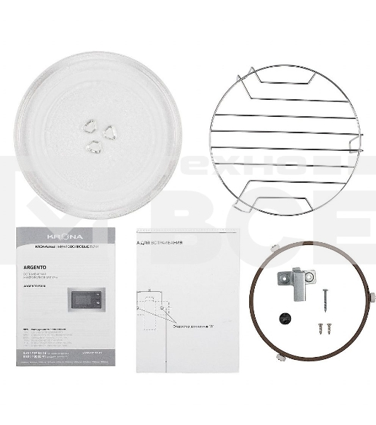 Микроволновая печь Krona ARGENTO 60 IX, встраиваемая