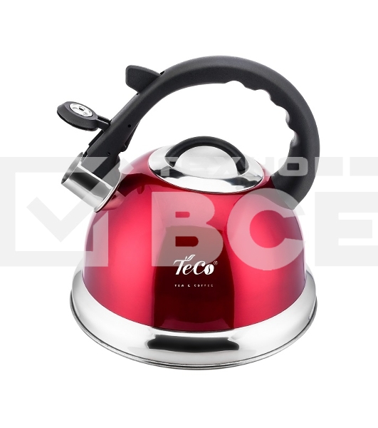 Чайник для плиты со свистком TECO TC-115-R 3,0 л