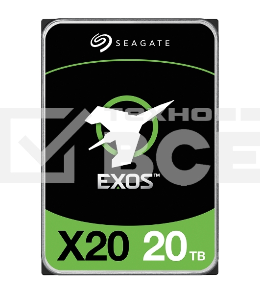 Жесткий диск Seagate HDD Server Exos X20 HDD 512E/4KN ( 3.5'/ 20TB/ SATA 6Gb/s / 7200rpm)