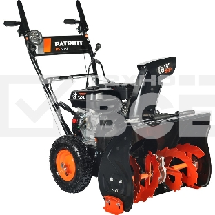 Снегоуборщик PATRIOT PS 707, Двигатель 7л.с до -25 °С; 212 сс; Стартер ручной; Панель c увеличенным диапазоном скоростей 6 вперед /2 назад; Ширина ковша 610мм +100(26