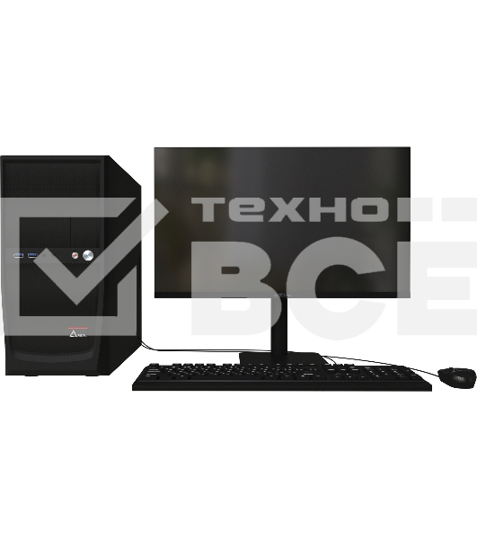 Монитор 23.8' Delta СОВА ОМ238I IPS 1920x1080, 75 Гц, 5 мс, 16:9, 250 кд/м², DP 1.2, HDMI 1.4, VGA, динамики (2x3 Вт), черный