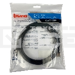 Патч-корд Buro STP 4 пары cat7 CCA molded 3м черный RJ-45 (m)-RJ-45 (m), фото 1