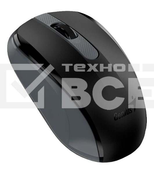 Мышь беспроводная Genius NX-8008S черный, 1200 dpi, радиоканал, USB, кнопки - 3