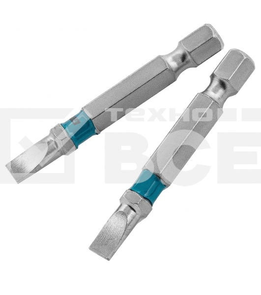 Набор бит GROSS SL5,0x50, сталь S2, 2шт 11376