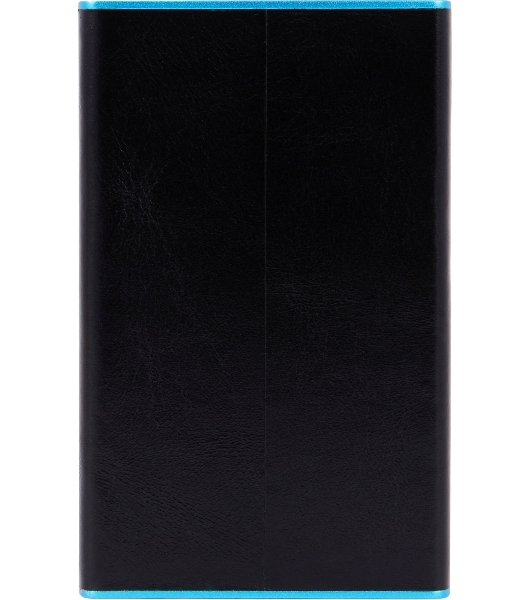 Чехол для кредитных карт Piquadro Blue Square PP4825B2BLR/N, натур.кожа, черный