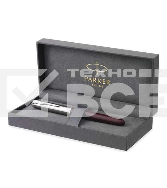 Ручка перьевая Parker 51 Core (CW2123496) Burgundy F сталь нержавеющая подар.кор.