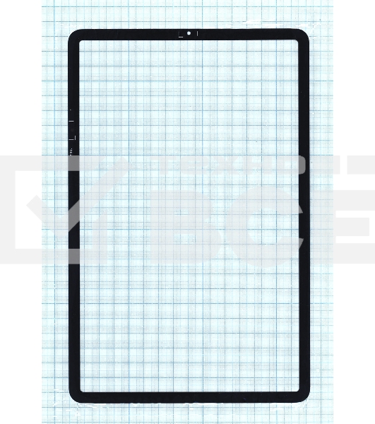 Стекло для Xiaomi MiPad 5 черное