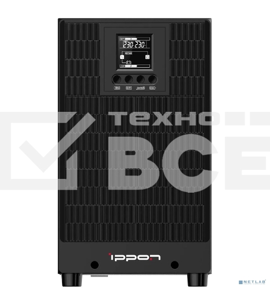 Источник бесперебойного питания Ippon Innova TBE 3000 2700Вт 3000ВА черный