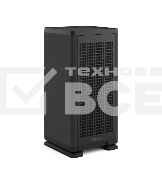 Компьютерный корпус без блока питания Fractal Design Mood, Mini-Tower, 1x180мм, 2xUSB-A 3.0 + 1xUSB 3.2 Type-C, SFX PSU Support, mITX черный