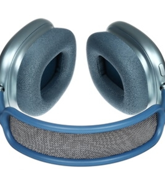 Беспроводные/проводные наушники Hoco W55 небесно-голубой, накладные, Bluetooth + проводной