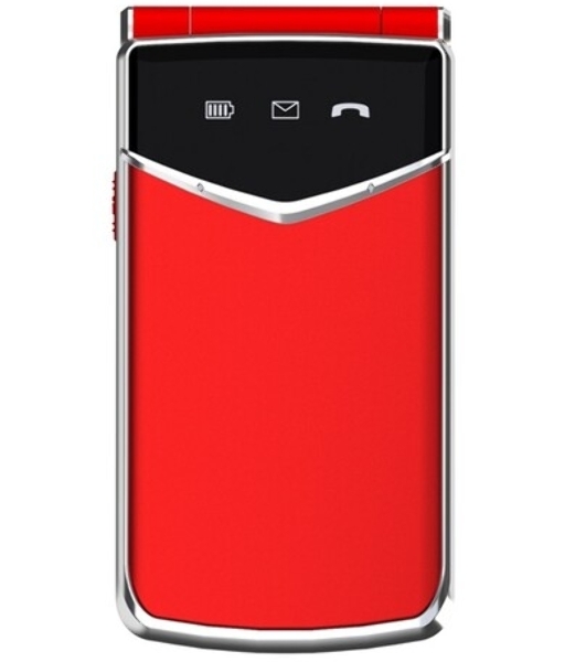 Мобильный телефон Maxvi E11 красный/серебристый