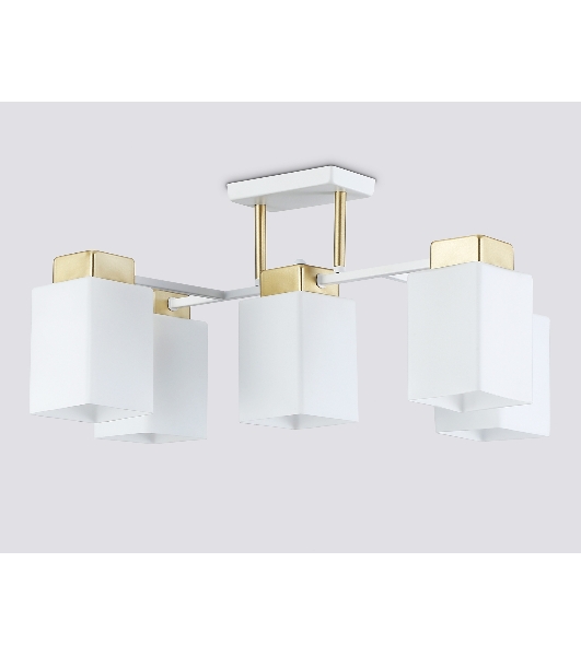 Светильник Ambrella light TR303047/5 WH/GD белый/золото E27/5 max 60W 540*480*270