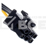 Переходник питания PCI-Express 6pin (от 2х разъемов Molex (IDE) блока питания), 15см Exegate EX138937RUS, фото4