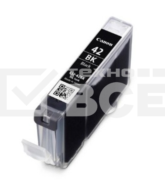 Картридж струйный CLI-42 BK (6384B001) для Canon PIXMA PRO-100, Чёрный, 900стр.