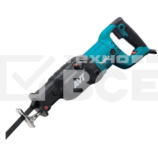 Пилы электрические цепные Makita JR3070CT Пила саб, 1510Вт,0-2800об\м,ход-32мм,рез-255мм,4.3кг,чем,АВТ