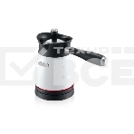 Электрическая турка Centek CT-1080 W (белый) 0.5л, 1000Вт, нерж.сталь, съемная мягкая ручка, крышка, фото2