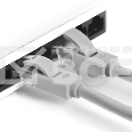 Патч-корд Greenconnect прямой 3.0m, UTP кат.5e, серый, позолоченные контакты, 24 AWG, литой, GCR-LNC03-3.0m, ethernet high speed 1 Гбит/с, RJ45, T568B Greenconnect Патч-корд прямой 3.0m, UTP кат.5e, серый, позолоченные контакты, 24 AWG, литой, GCR-LNC03-3, фото3