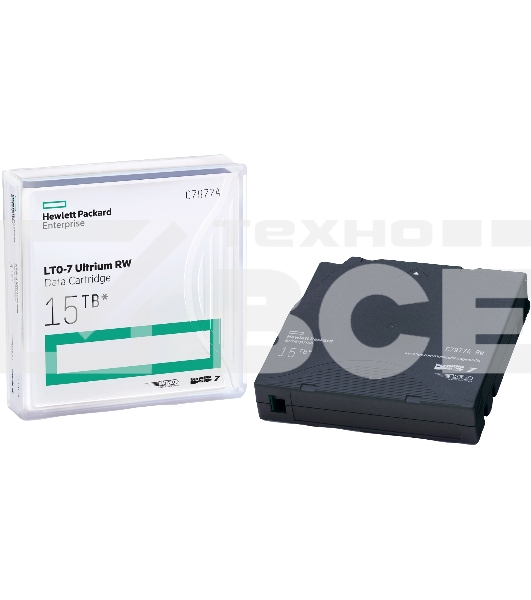Картридж HPE C7977A LTO-7 Ultrium 15TB RW Data