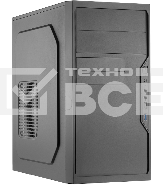 Компьютерный корпус с блоком питания 450Вт. Case Foxline FL-733, mATX