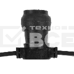 Гирлянда  Belt-Light  2 жилы  шаг 50 см  патроны e27 влагостойкая IP65, фото2