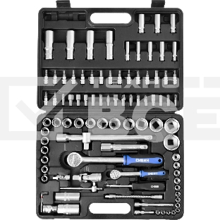 Набор слесарно-монтажного инструмента СИБИН 27765-H94 94 предмета