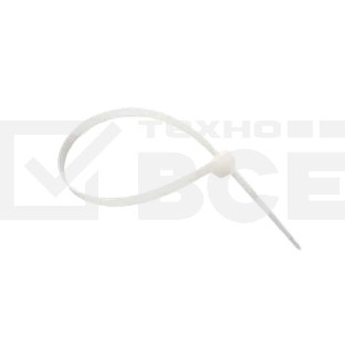 Хомут под винт 3.6х150 нейл. бел. (уп.100шт) Rexant 07-0154