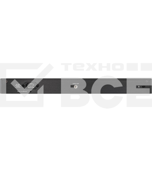 Коммутатор D-Link DGS-1210-52MP/FL1A, L2 Managed Switch with 48 10/100/1000Base-T ports and 4 100/1000Base-T/SFP combo-ports (48 PoE ports 802.3af/802.3at (30 W), PoE Budget 370 W).16K Mac address, 802.3x Flow