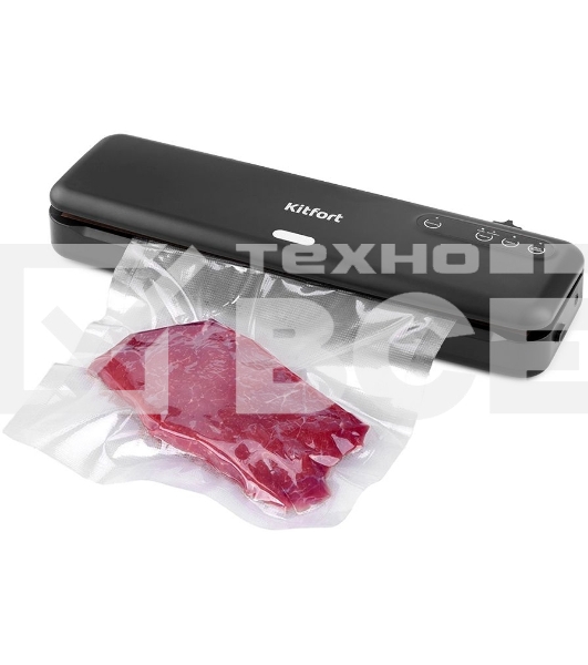 Вакуумный упаковщик Kitfort KT-1509-1 130Вт черный