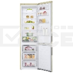 Холодильник LG GA-B509CESL бежевый глянцевый двухкамерный 277/107л морозилка снизу, No Frost, фото7