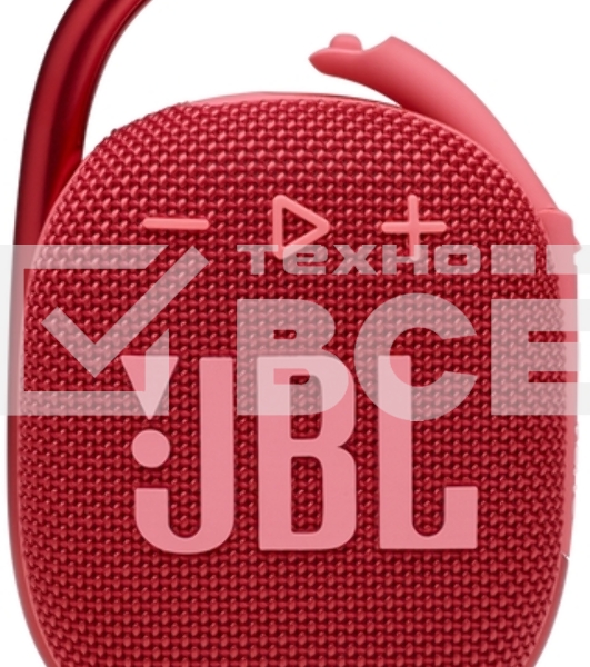 Портативная акустика JBL CLIP 4, красный