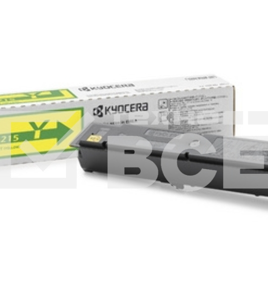 Картридж лазерный Kyocera TK-5215Y (1T02R6ANL0) желтый для TASKalfa 406ci 15000 стр.