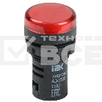 Арматура светосигнальная AD-22DS 230В красн. ИЭК BLS10-ADDS-230-K04, фото4