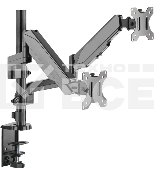Кронштейн (держатель) ONKRON G140 для двух мониторов 13