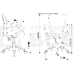 Кресло детское Бюрократ KD-W10AXSN голубой Sticks 06 крестовина пластик пластик белый, фото3