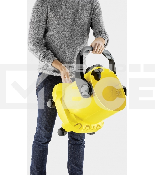 Строительный пылесос Karcher WD 5 V-25/5/22 желтый, 1100 Вт, уборка сухая/сбор воды, пылесборник мешок/контейнер, 25 л