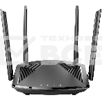 Маршрутизатор D-Link DIR-X1860/RU/R1A Wi-Fi 6 AX1800, 1000Base-T WAN, 3x1000Base-T LAN, фото 1