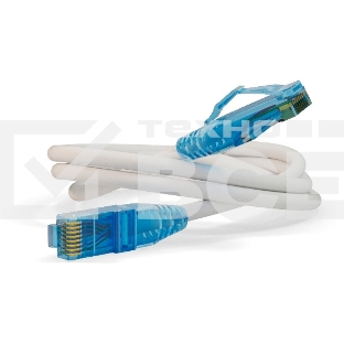 Патч-корд Hyperline U/UTP, Cat.6, LSZH, 1.5 м, белый