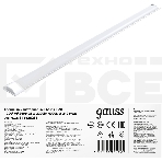 Светильник светодиодный Gauss IP40 1200x76x24мм 36W 3200lm 4000K WLF-2 сталь, фото3