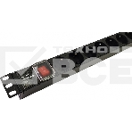 Блок распределения питания NTSS NTSS-PDU-DA1016 гор.размещ. 8x базовые 10A C14, фото3