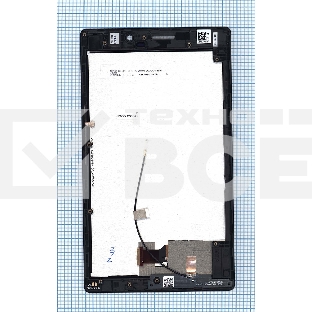 Модуль (матрица + тачскрин) для Asus ZenPad 7.0 Z370 белый с рамкой