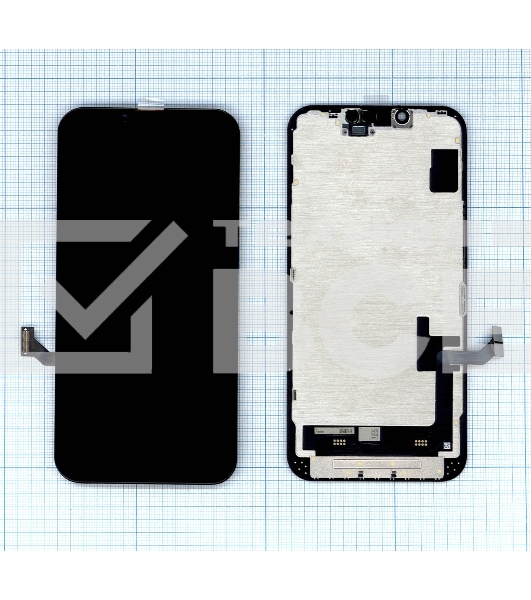 Дисплей (модуль) для Apple iPhone 14 в сборе с тачскрином (TFT), черный