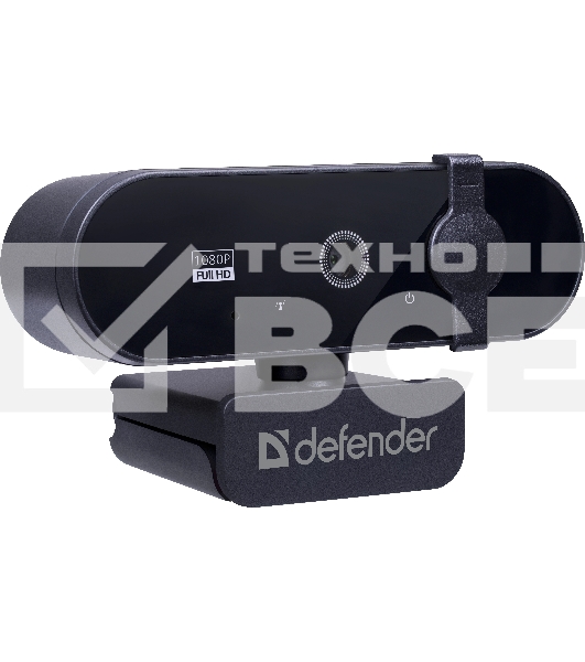 Камера-Web Defender G-lens 2580 black (2МП, FullHD 1080p, MIC, 86,1°)