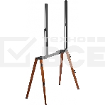Подставка для телевизора Cactus CS-ST3644BKWN черный/орех 43